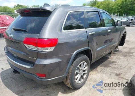 2016 Jeep Grand Cherokee Limited из США, поврежденный, VIN 1C4RJFBGXGC440544